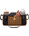 Petunia Pickle Bottom Portaoggetti per Passeggino in Ecopelle - Leopardato - Si adatta a tutti i Passegini! Borse e Organizer