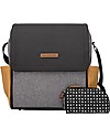 Petunia Pickle Bottom Zaino Boxy - Camello e Grigio Grafite - Ampio con Dettagli Intelligenti e Fasciatoio Integrato Zaini Fasciatoio