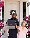 Petunia Pickle Bottom Zaino Boxy - Camello e Grigio Grafite - Ampio con Dettagli Intelligenti e Fasciatoio Integrato Zaini Fasciatoio
