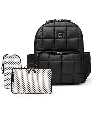 Petunia Pickle Bottom Zaino District - Shadow -Set di 5 Pezzi Ultraleggero Funzionale e Versatile Borse Cambio e Accessori
