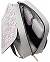 Petunia Pickle Bottom Zaino Meta - Grigio Perla - Soluzione Ultraleggera Funzionale ed Elegante per Te e il tuo Bambino! Zaini Fasciatoio