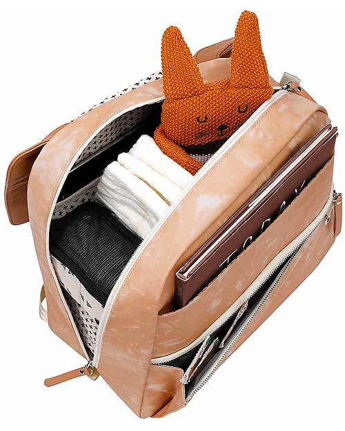 Petunia Pickle Bottom Zaino Meta - Sabbia - Soluzione Ultraleggera Funzionale ed Elegante per Te e il tuo Bambino! Zaini Fasciatoio