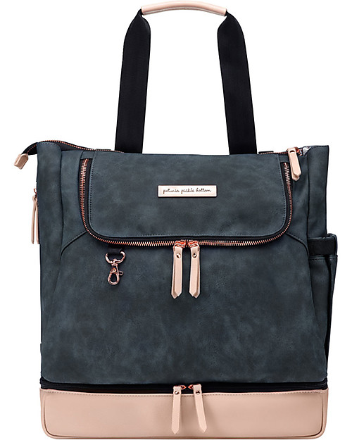 Petunia Pickle Bottom Zaino Pivot- Azzurro e Rosa - Design Moderno ed Interni Spaziosi si converte da Pratico Zaino a Borsa Zaini Fasciatoio