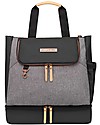 Petunia Pickle Bottom Zaino Pivot- Grafite/Nero - Design Moderno ed Interni Spaziosi si converte da Pratico Zaino a Borsa! Zaini Fasciatoio