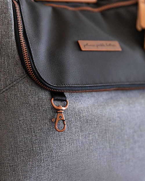 Petunia Pickle Bottom Zaino Pivot- Grafite/Nero - Design Moderno ed Interni Spaziosi si converte da Pratico Zaino a Borsa! Zaini Fasciatoio