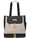 Petunia Pickle Bottom Zaino Pivot- Sabbia/Nero - Design Moderno ed Interni Spaziosi si converte da Pratico Zaino a Borsa Zaini Fasciatoio
