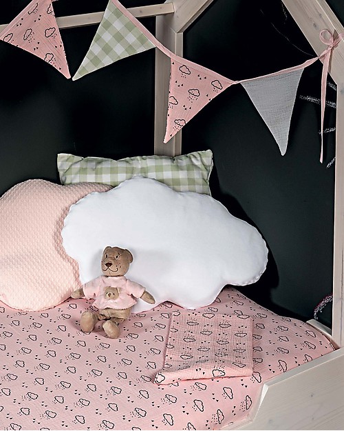 Picci Bandierina Decorativa Letto Liberty, Rosa - 350 cm Decorazioni da Parete