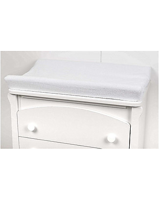 Picci Coprifasciatoio in Spugna 80 x 50 cm - Bianco - 100% cotone Accessori per Fasciatoi