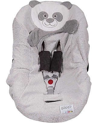 Picci Copriovetto Universale Bo-Bo in Spugna di Cotone, Grigio - 75 x 85 cm Accessori Seggiolini Auto