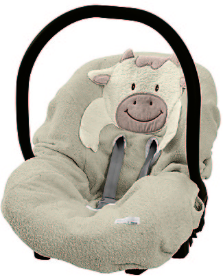Picci Copriovetto Universale Lo-La in Spugna di Cotone, Beige - 75 x 85 cm Accessori Seggiolini Auto