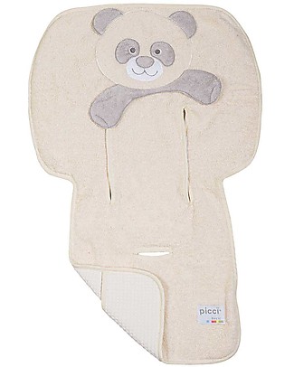 Picci Copripasseggino Double-Face Bo-Bo, Beige - 100% cotone, spugna + nido d’ape Accessori