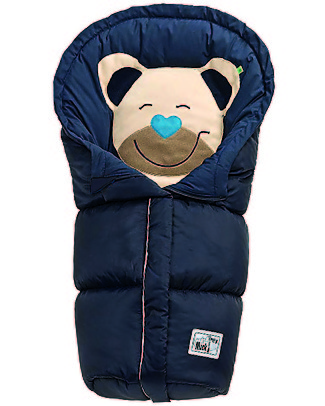 Picci Mucki Big, Blu - Sacco invernale universale per passeggino Sacchi Passeggino