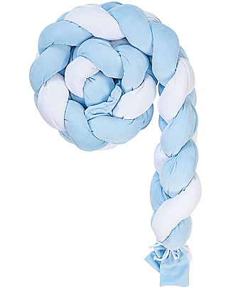 Picci Riduttore Bombolino Intrecciato - Celeste - 125x25 cm Riduttori_