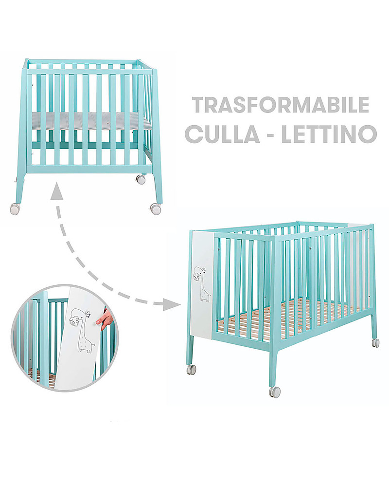 Picci Rivestimento Tessile per culla Nina Converse, 5 pezzi Picci Rivestimento Tessile per culla Nina Converse, 5 pezzi