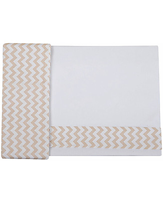 FIEMOL Lenzuola Lettino Bambino 120x60 Cm - Set 3 Lenzuola Microfibra Ultra Morbide Angoli Elasticizzati