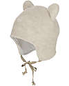 Pickapooh Cappellino Invernale Bea - Beige Melange - con Orecchie - 100% Lana Merino Cappelli Invernali
