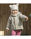 Pickapooh Cappellino Invernale Bea - Beige Melange - con Orecchie - 100% Lana Merino Cappelli Invernali