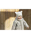 Pickapooh Cappellino Invernale Bea - Beige Melange - con Orecchie - 100% Lana Merino Cappelli Invernali