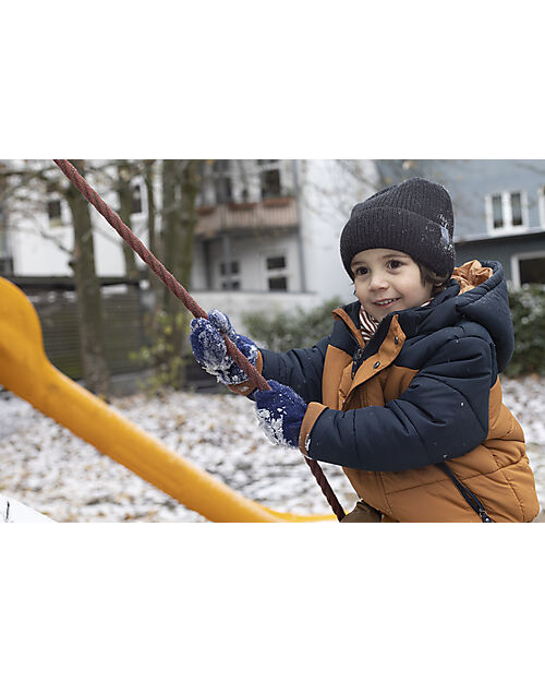 Pickapooh Cappellino Invernale Ben - Grigio Scuro - Lana Merino e Seta Cappelli Invernali