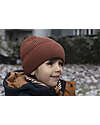 Pickapooh Cappellino Invernale Ben - Terracotta - Lana Merino e Seta Cappelli Invernali