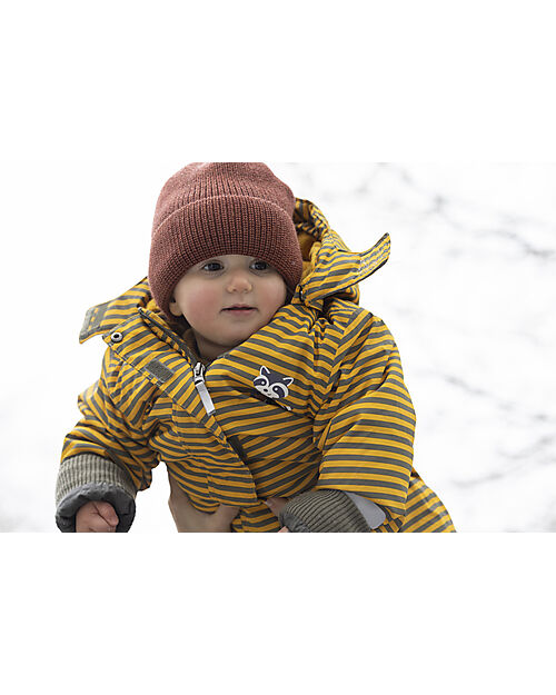 Pickapooh Cappellino Invernale Ben - Terracotta - Lana Merino e Seta Cappelli Invernali