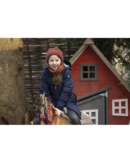 Pickapooh Cappellino Invernale Ben - Terracotta - Lana Merino e Seta Cappelli Invernali