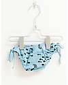 Picnik Costume da Bambina, Mutandina - Celeste - 100% cotone Boxer Mare