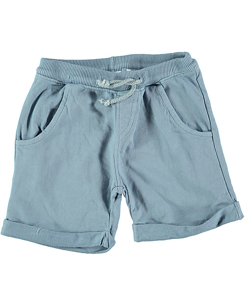 Picnik Pantaloncini Corti La vie en, Celeste - 100% Cotone Pantaloni Corti