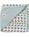 Pigeon - Organics for Kids Copertina Springtime Azzurra - 100% Cotone Bio (doppio strato morbida e calda) Swaddle di Mussola