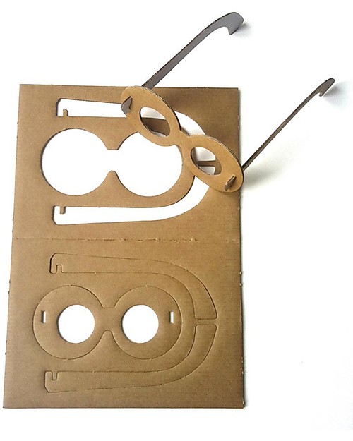 Pirouette Cacahouète I Miei Occhiali da Star - Occhiali in Cartone Riciclato Travestimenti