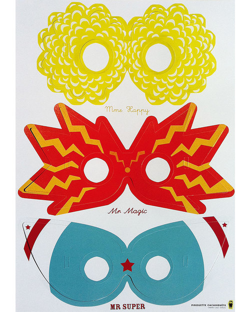 Pirouette Cacahouète I Miei Occhiali da Star - Occhiali in Cartone Riciclato Travestimenti