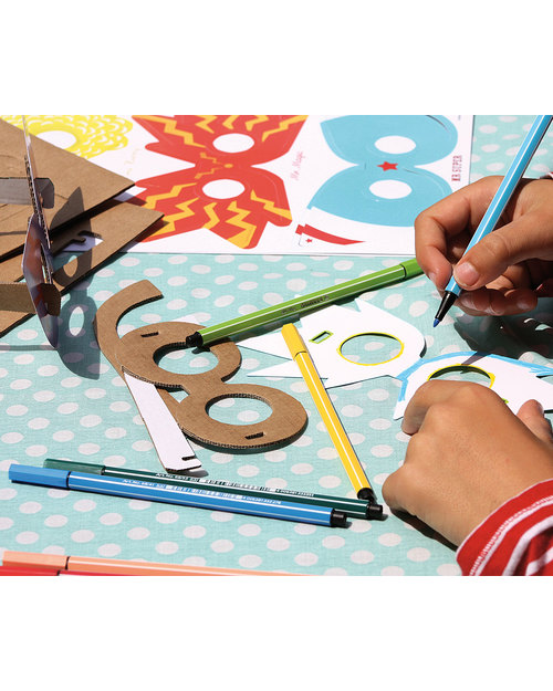 Pirouette Cacahouète I Miei Occhiali da Star - Occhiali in Cartone Riciclato Travestimenti