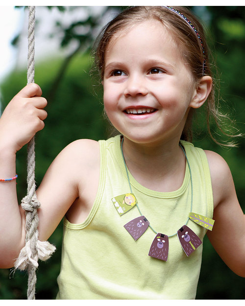 Pirouette Cacahouète Le Mie Collane da Favola - Collane in carta riciclata Kit Fai Da Te