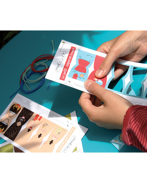 Pirouette Cacahouète Le Mie Collane da Favola - Collane in carta riciclata Kit Fai Da Te