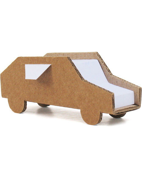 Pirouette Cacahouète Le Mie Macchinine - Cartone Riciclato (6 Pezzi) Kit Fai Da Te