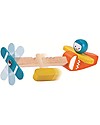 PlanToys Aereoplano Spin n Fly in Legno - Fallo Girare! Giochi da Esterno_
