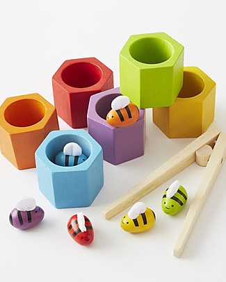 PlanToys Bee Hive, l'Alveare - Educativo e Divertente! Giochi Creativi