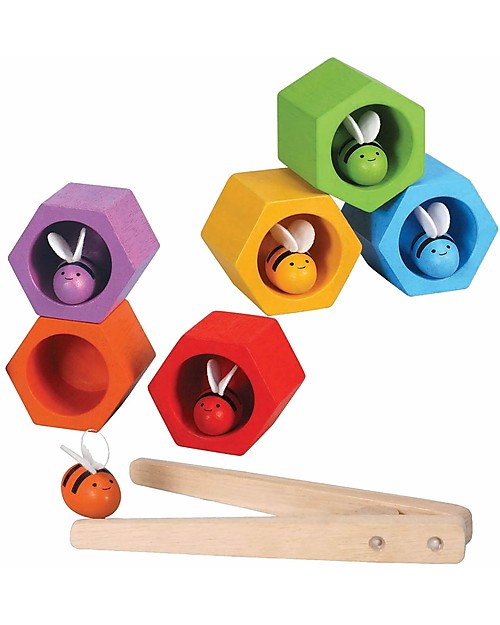 PlanToys Bee Hive, l'Alveare - Educativo e Divertente! Giochi Montessoriani