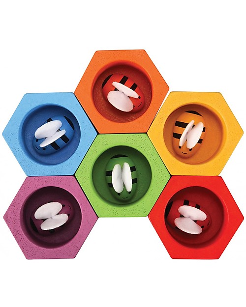 PlanToys Bee Hive, l'Alveare - Educativo e Divertente! Giochi Montessoriani