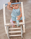 PlanToys Carrello Primi Passi e Picchi in Legno - Incoraggia i Bimbi a Camminare Carrello Primi Passi