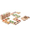 PlanToys Domino della Frutta e Verdura - Migliora Concentrazione e Coordinazione Giochi da Tavolo