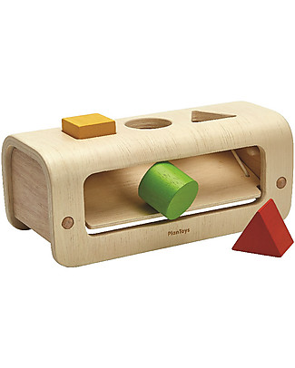 PlanToys Gioco a Incastri in Legno Formine Colorate - Divertente ed eco-friendly! Incastri In Legno