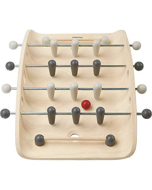 PlanToys Gioco da Tavolo in Legno, Soccer - Ecologico e divertente Giochi da Tavolo