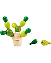 PlanToys Gioco di Equilibrio in Legno Cactus Mini, 1-2 giocatori - Ecologico e divertente! Giochi Creativi