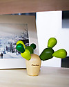PlanToys Gioco di Equilibrio in Legno Cactus Mini, 1-2 giocatori - Ecologico e divertente! Giochi Creativi