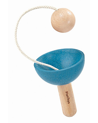PlanToys Gioco in Legno Prendi la Pallina - Ecologico e divertente! Giochi da Tirare e Spingere