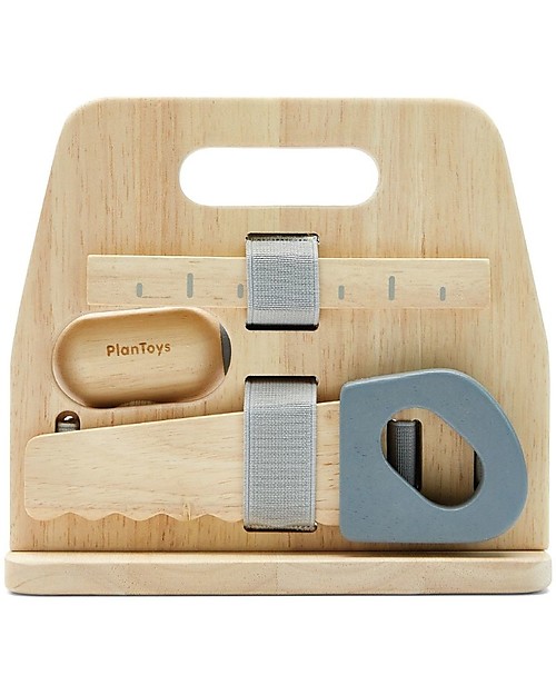 PlanToys Kit da Carpentiere - Incoraggia la Creatività Attrezzi in Legno