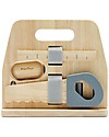 PlanToys Kit da Carpentiere - Incoraggia la Creatività Attrezzi in Legno