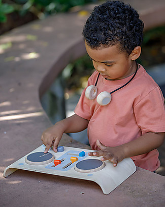 PlanToys Kit da Dj - Incoraggia la Creatività Giochi Per Inventare Storie