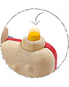 PlanToys La Mia Prima Macchina Fotografica, 10 x 5,2 x 8 cm - Legno: ecologica e divertente Far finta di